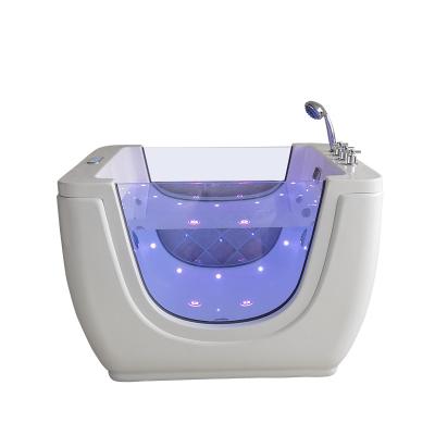 China 43in Child Baby Spa Bathtub Square Small Size for sale
