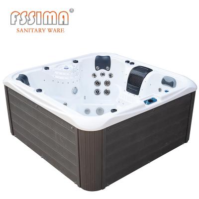 China Massage Whirlpool Outdoor SPA Bathtub 5 Person Balboa Hot Tubs for sale