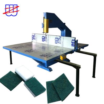 China AC380/50HZ Kitchen Sponge Vertical Cutting Machine for Sharp Blade and Scouring Pad for sale