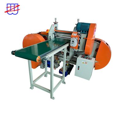 China 900 mm Automatic EPE EVA CR EPDM Polyethylene Foam Batts Insulation Cotton Slicering Machine for sale