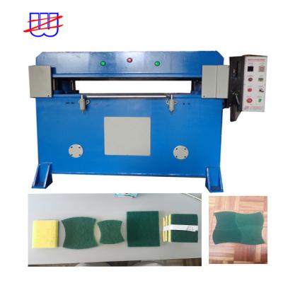 China Hydraulic Die Cutting Machine for Scouring Pad and Kitchen Sponge Production Solution for sale