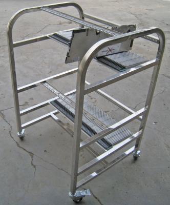 China JUKI SMT Feeder Cart / SMT Chip Mounter Feeder Trolley Storage Cart For SIEMENS X Machine for sale