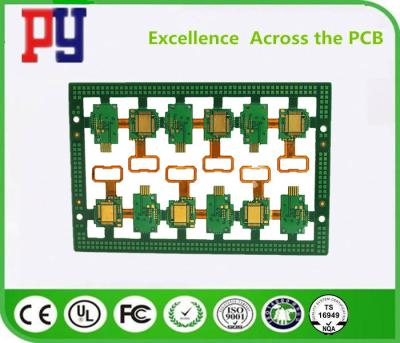 China El doble médico echó a un lado las placas de circuito impresas flexión rígida estañadas 4 capas del proceso de ENIG en venta