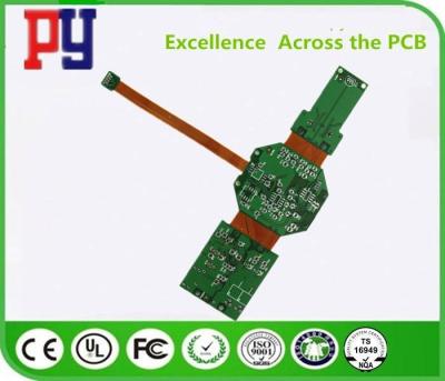 China Kundengebundene steife Leiterplatte Flex-PWBs 4 bleifreie verzinnte Schicht-FPC FR4 zu verkaufen