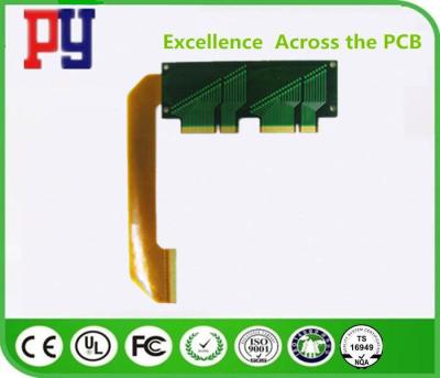 Chine Le double a dégrossi finition extérieure rigide l'ENIG de l'impédance 1.0mm d'or d'immersion de carte PCB de câble à vendre