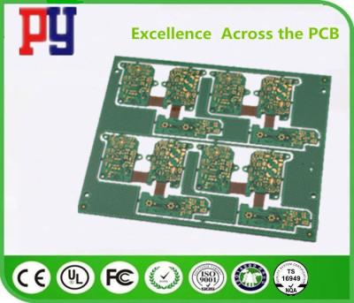 China protótipo do circuito do cabo flexível 4L, revestimento de superfície sem chumbo flexível rígido do PWB HASL à venda