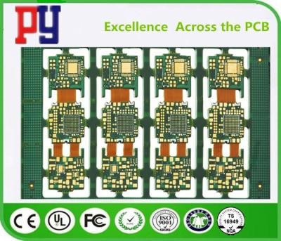 China Placas de circuito rígidas do cabo flexível de 8 camadas, disposição de alta velocidade do PWB com aprovação de RoHs à venda