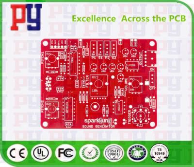 中国 PCBのプリント基板の赤いオイル堅い多層PCB HDI PCBのサーキット ボード 販売のため