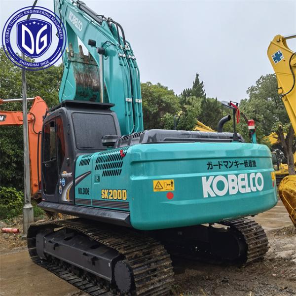 Quality SK200D Used Kobelco Excavator Original Kobelco 20 Tons Used Mini Excavator for sale