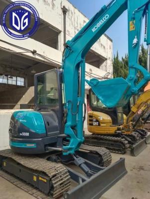 China Advanced Sk55 Used Kobelco 5.5 Ton Excavator Powerful Versatile For Construction for sale