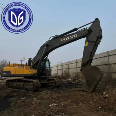 Chine Ec480 Excavateur Volvo d'occasion de 48 tonnes lourd Système d'éclairage puissant et performant à vendre