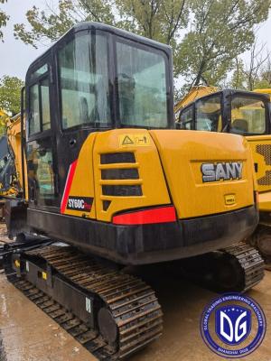 China Sany SY60 Used Hydraulic Mini Excavator 6Ton Crawler Used Excavator On Sale Now for sale