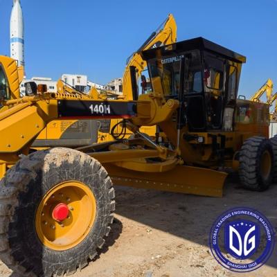 China 140h Caterpillar Used Grader Powerful Hydraulic Machine for sale