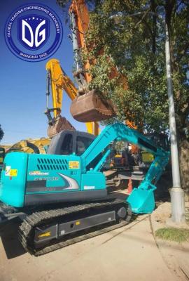 Chine Manœuvrable Sk75 utilisée Kobelco 7,5 tonnes excavateur polyvalent pour la construction à vendre
