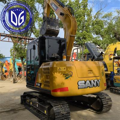 China Sany SY75C 7.5Ton Used Crawler Excavator,Good Condition,Ready On Sale zu verkaufen