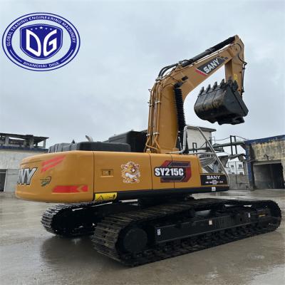 China Used Sany SY215 21.5Ton Crawler Excavator Medium Excavator Excellent Performance On Sale for sale