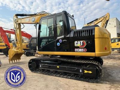 China 313D2GC Used caterpillar 13 ton excavator with Compact design for tight spaces for sale