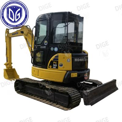 China PC50 5 Ton Small Hydraulic Used Komatsu Excavator 90% New,Ready For Sale Now for sale