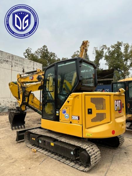 Quality 306GC Used Caterpillar 6ton Excavator with High-performance air filtration for sale