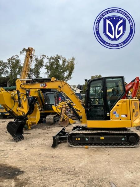 Quality 306GC Used Caterpillar 6ton Excavator with High-performance air filtration for sale