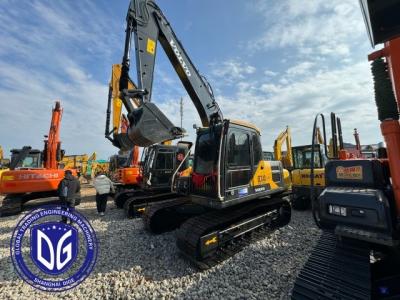 China Ec140 14 Ton Used Volvo Excavator Long Lasting Undercarriage Hydraulic Machine for sale