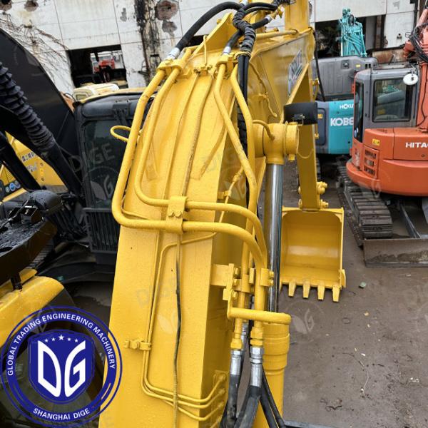 Quality Slightly used USED PC128US excavator with Efficient material handling capabiliti for sale