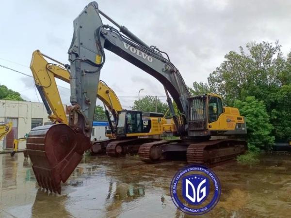 Quality Ec380DL 38 Ton Used Volvo Excavator With Advanced Bucket Designs for sale