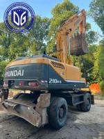Quality R210w-9 21 Ton Used Hyundai Excavator With Adaptive Suspension System for sale