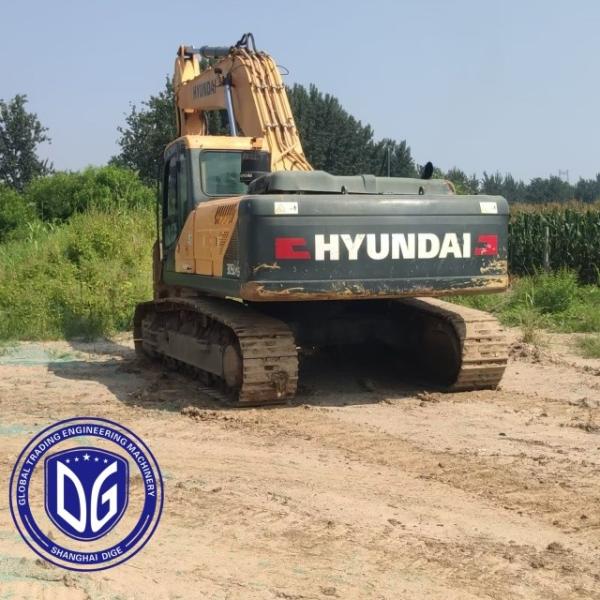 Quality R305VS Used 30.5t Hyundai Excavator And Cooling Capacity For Continuous for sale