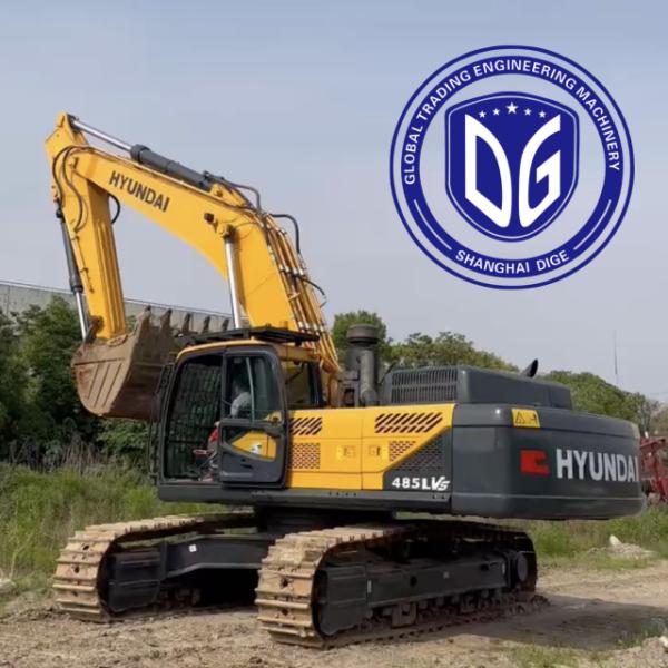 Quality Innovative R485 Used Hyundai Excavator 48.5 Ton Hyundai Hydraulic Excavator for sale