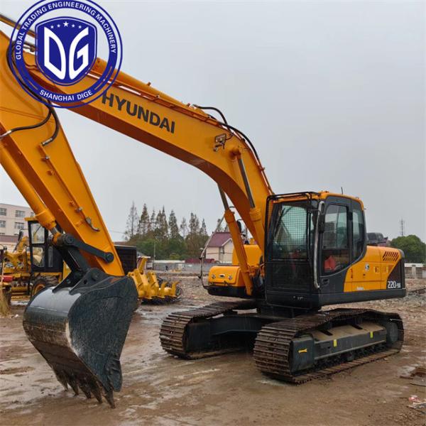 Quality Used Hyundai 22 Ton Excavator 220LC-9S Hydraulic Crawler Excavator for sale