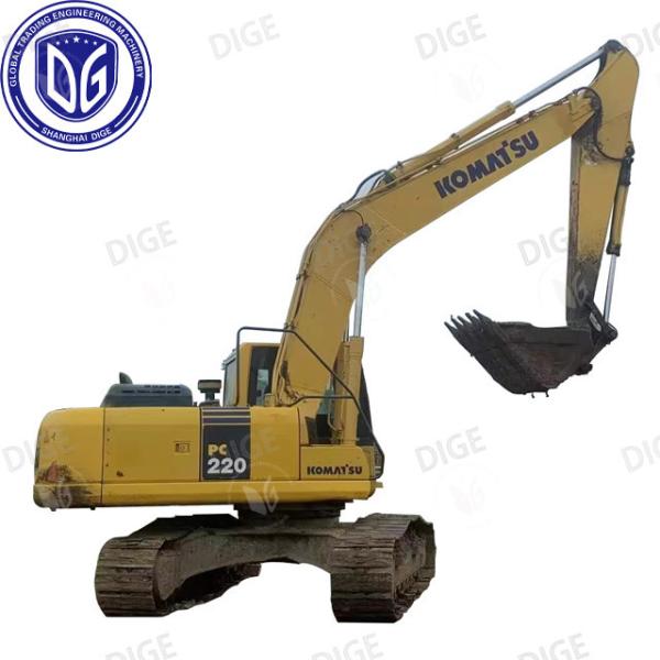 Quality 22 Ton Used Komatsu Excavator PC220-7 Original From Japan,In Good Condition On for sale