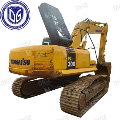 China Komatsu PC300-7 30 Ton Crawler Used Excavator Large Mining Machine for sale