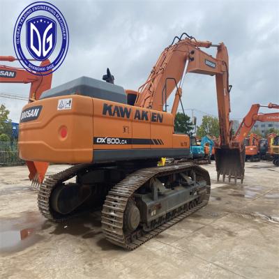 Chine Excavateur Doosan DX500 50 tonnes, gros équipements de construction, bonne qualité à vendre à vendre