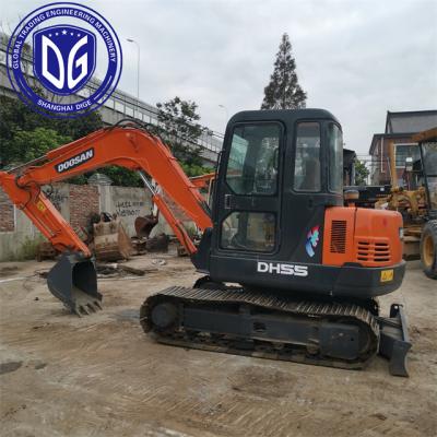 China DH55 Mini Used Doosan Excavator Used Hydraulic Crawler for sale