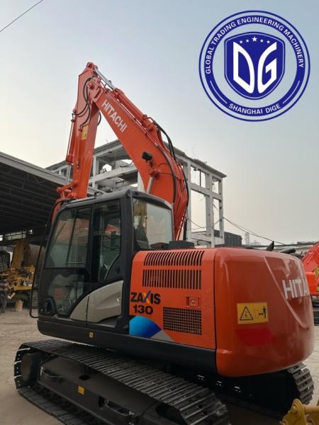 Quality Well Preserved Exterior ZX130 Used Hitachi 13 Ton Excavator Minimal Cosmetic for sale