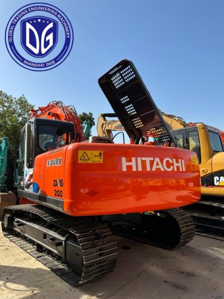 Quality Well Preserved Exterior ZX200-3 Hitachi Used With Excavator Excellent Value for sale