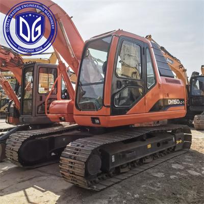 China Used Doosan DH150-7 Crawler Excavator,15Ton Good Quality Hydraulic Excavator On Sale for sale