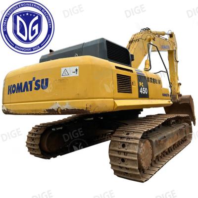 China Used PC450-8 Komatsu Excavator 45 Ton For Large Mining Job，Large Construction Equipment for sale