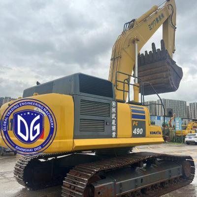 中国 Used PC490 Komatsu 49Ton Crawler Hydraulic Large Excavator In Good Condition Ready On Sale 販売のため