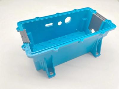 China Batería Heater Box Plastic Injection Mould azul de los vehículos de New Energy que equipa - PA66+GF, modificado para requisitos particulares, batería de coche, -20~200℃ en venta