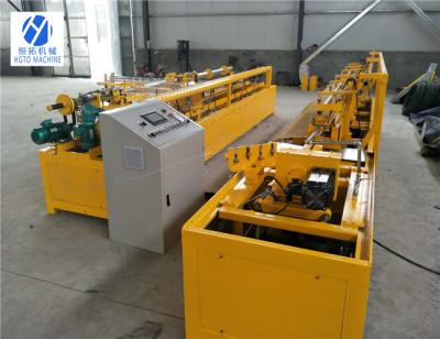 China 3phase 50Hz Automatic Chain Link Fence Machine Double Wire 380v 5.5kw Fireproof for sale