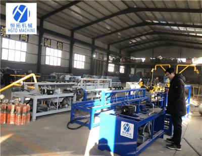 China Anti Corrosion PLC Chain Link Fence Manufacturing Machine Multiscene for sale