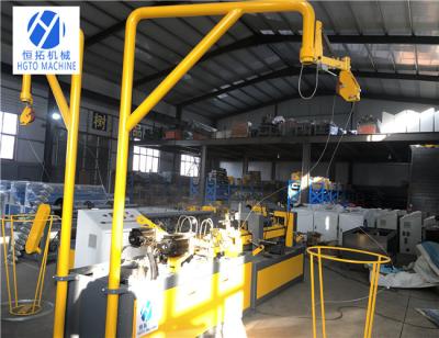 China 4m Width Chain Link Fence Weaving Machine , Motor ISO Diamond Fence Making Machine for sale