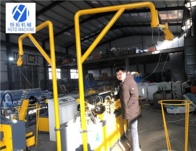 China Rustproof ISO Chain Link Mesh Machine , 220v Fencing Mesh Making Machine for sale