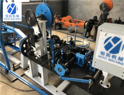 China HGTO 3KW Barbed Wire Manufacturing Machine , PVC Coated Barbed Wire Fence Machine for sale
