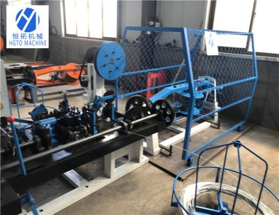 China Velocidad de la máquina del alambre de púas del hierro del filamento doble multifuncional en venta