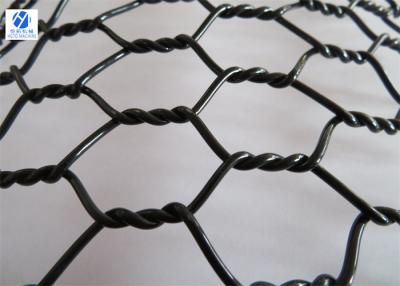 China HGTO Hexagonal Wire Netting , Fireproof Abrasion Resistant Hex Wire Mesh for sale