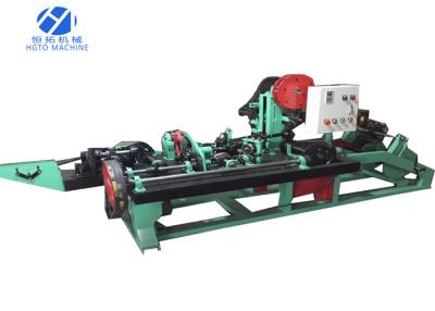 China Double Strand Barbed Wire Making Machine , Airport ISO Fencing Wire Making Machine for sale