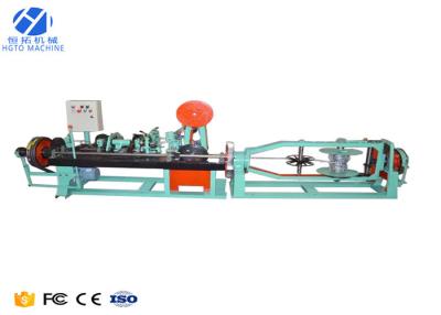 China Razor Automatic Barbed Wire Making Machine Hot Dip Galvanized 1485m/H for sale